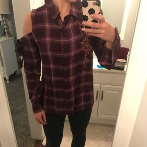 Fransescas plaid shirt